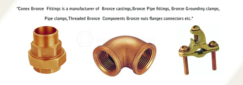 Bronze Ground rod clamps